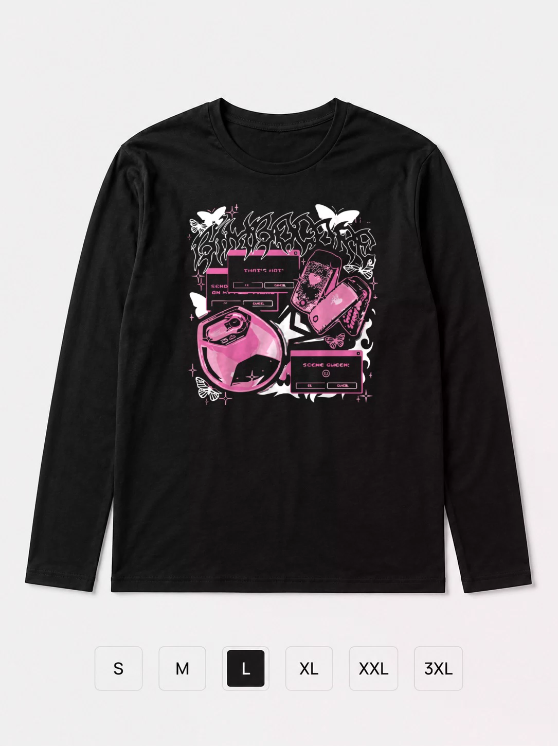 Лонгслив Scene queen