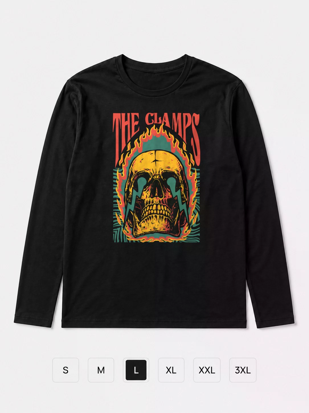 Лонгслив The clamps