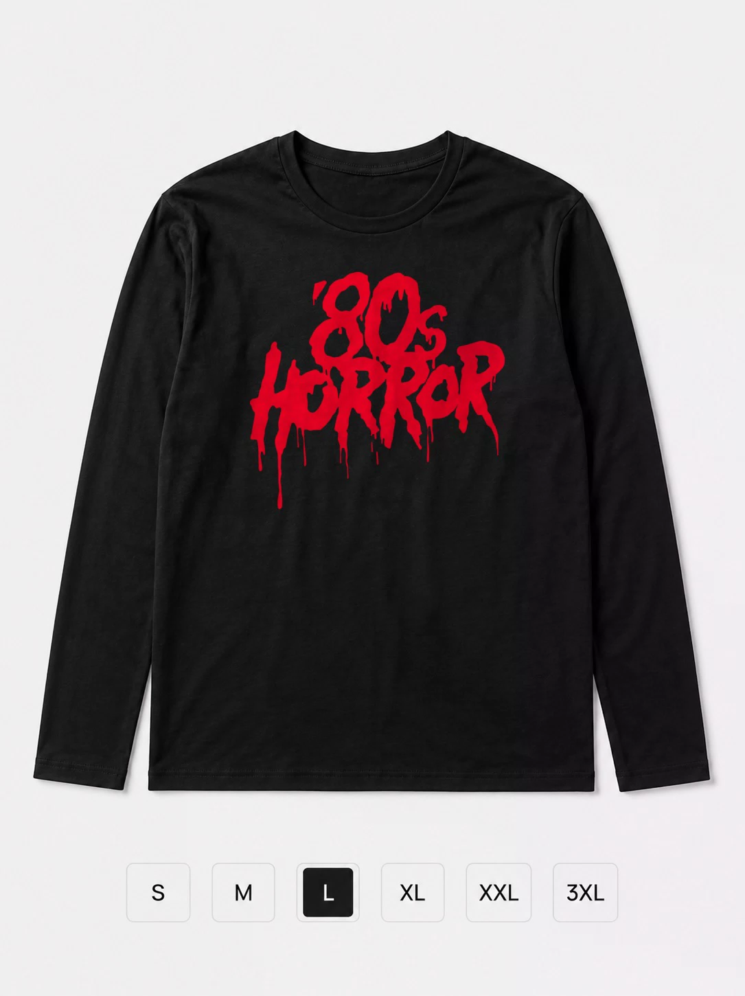 Лонгслив 80s Horror