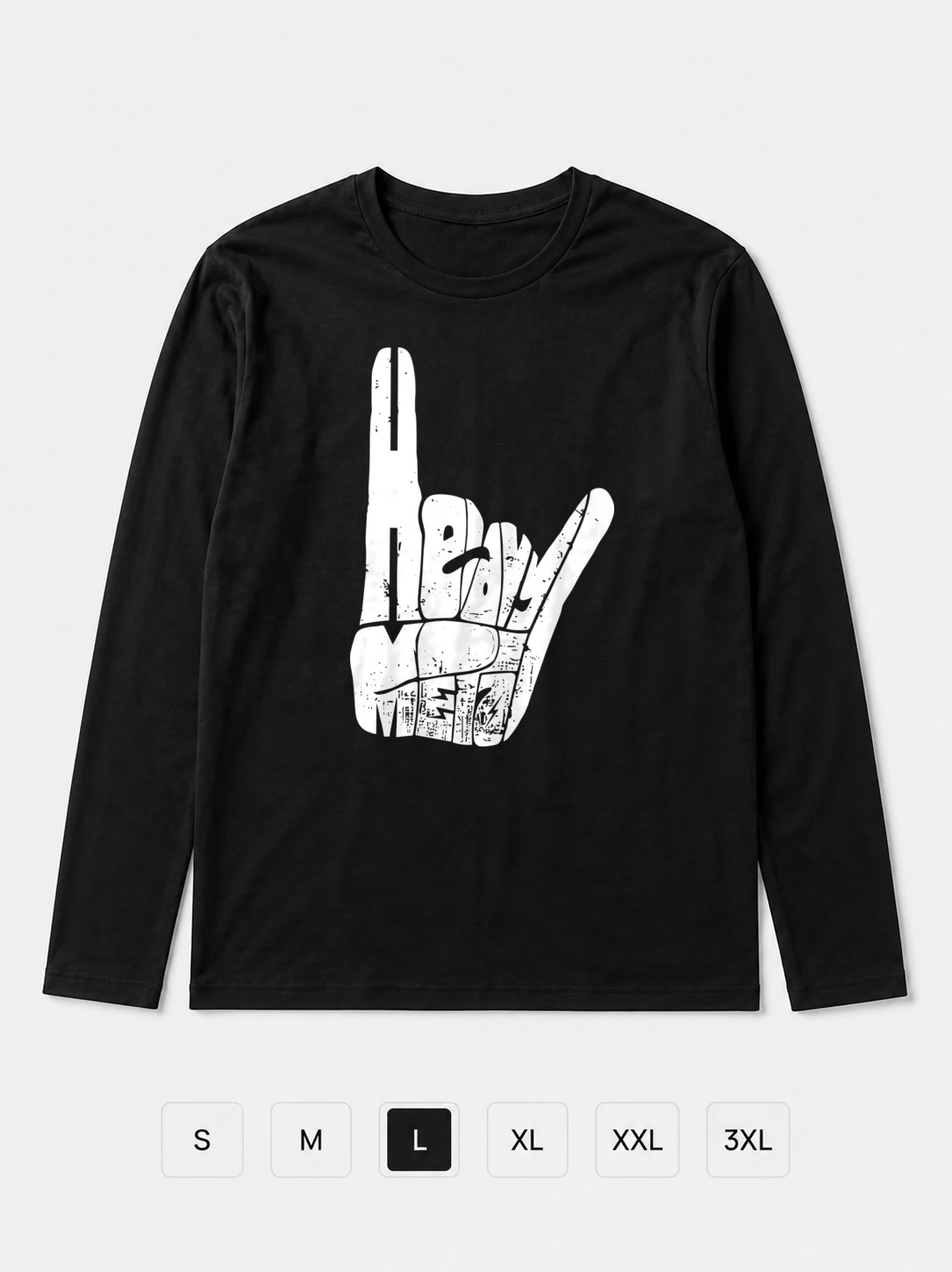 Лонгслив Heavy metal
