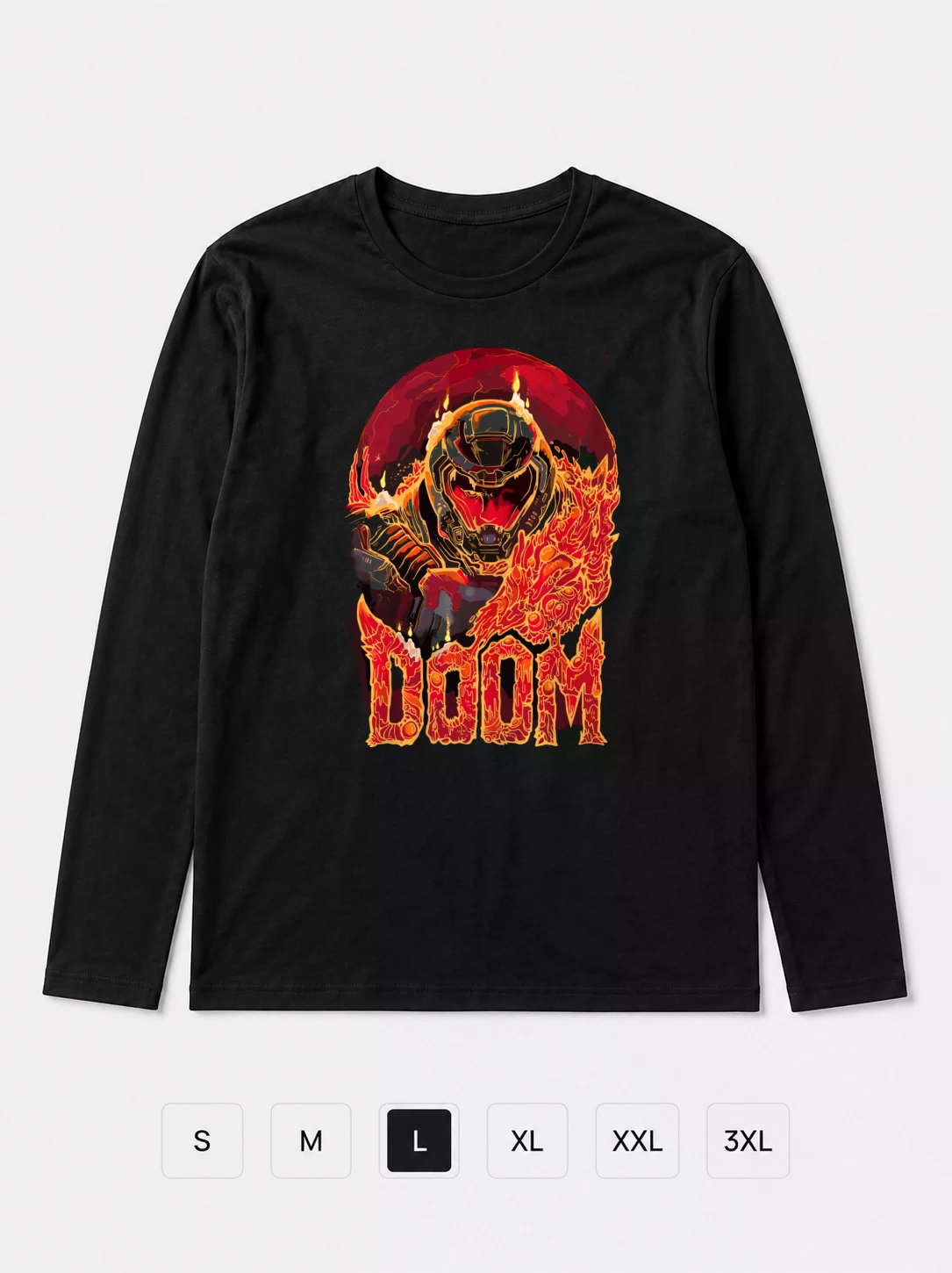 Лонгслив игра Doom