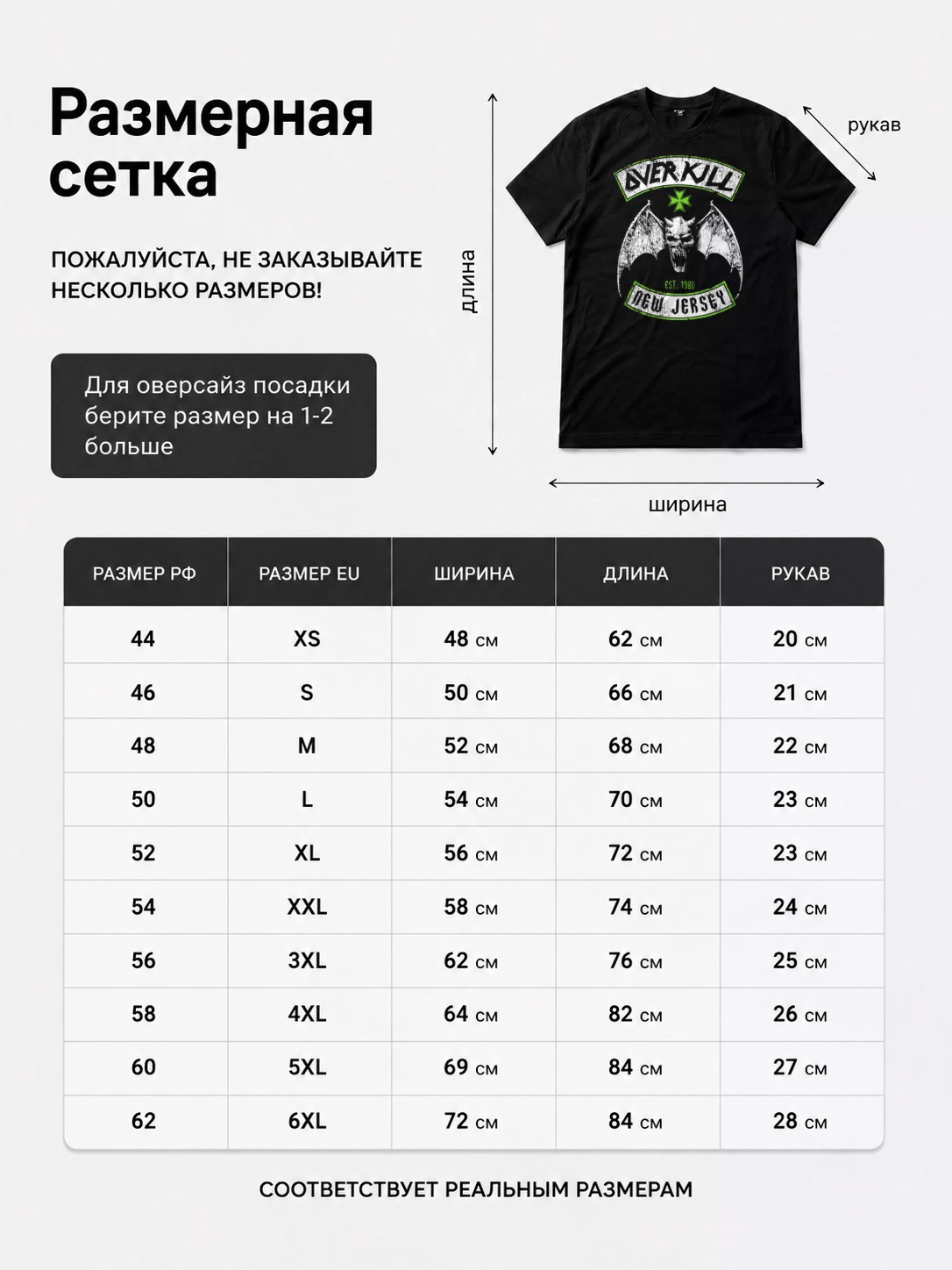 Детали: Футболка Overkill