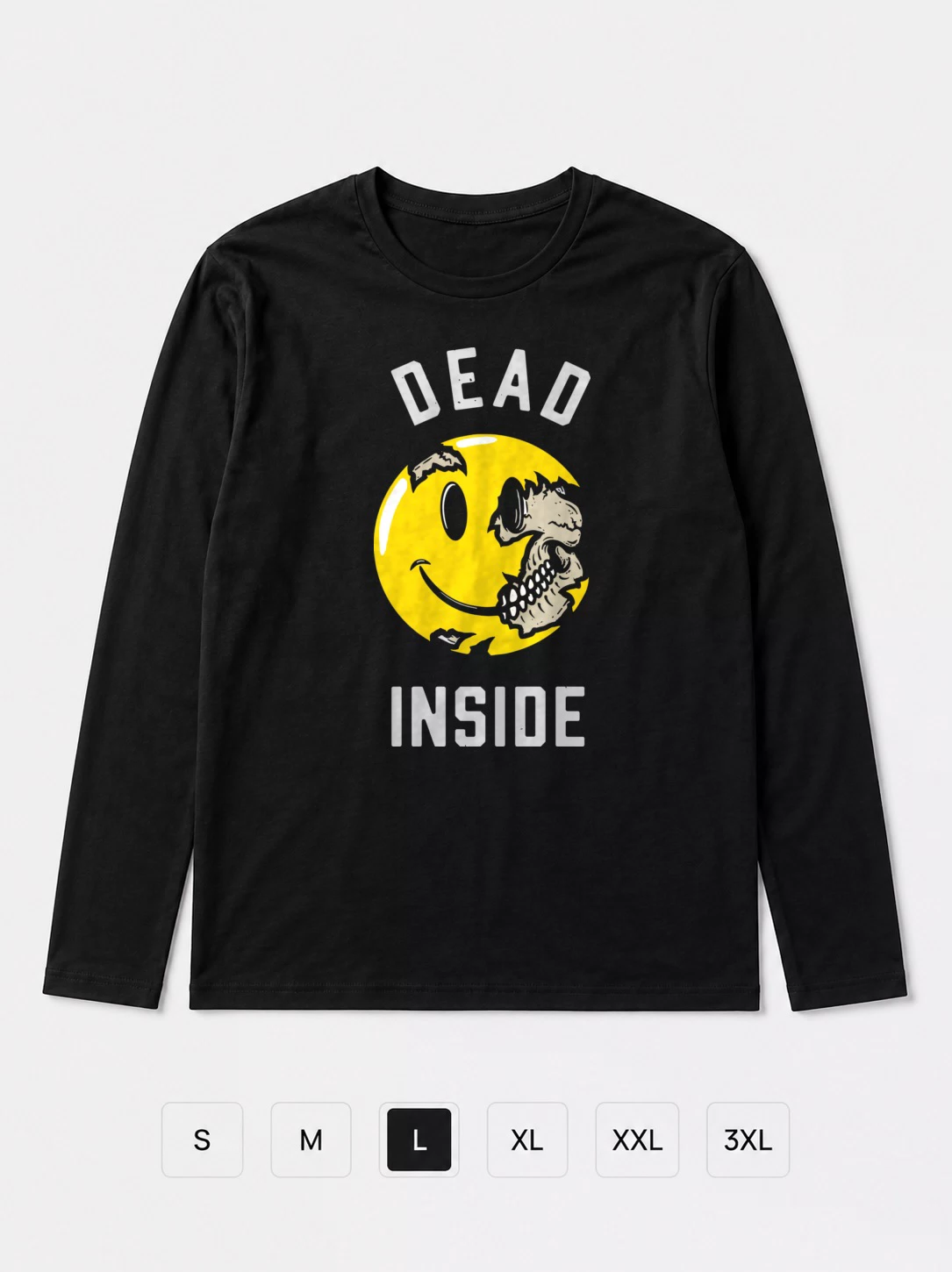 Лонгслив Дед инсайд (dead inside)