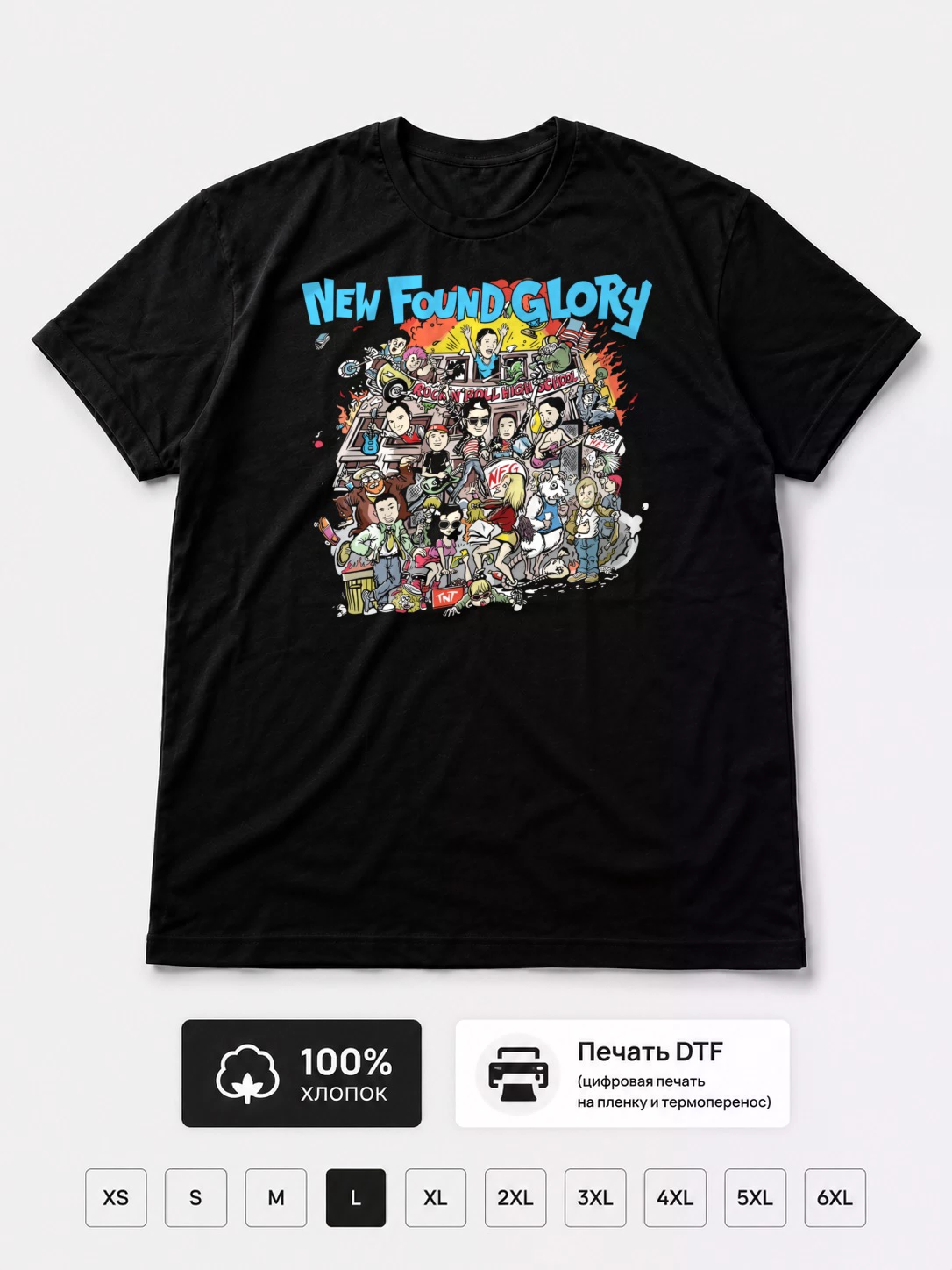 Футболка New Found Glory
