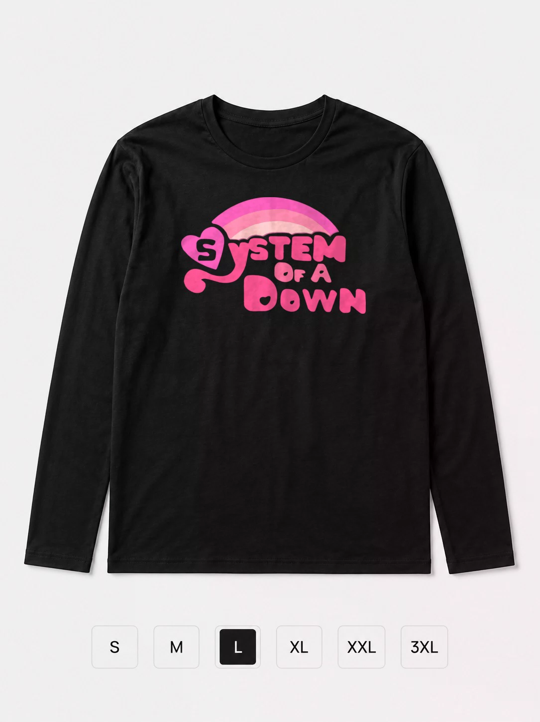 Лонгслив прикол System of a Down