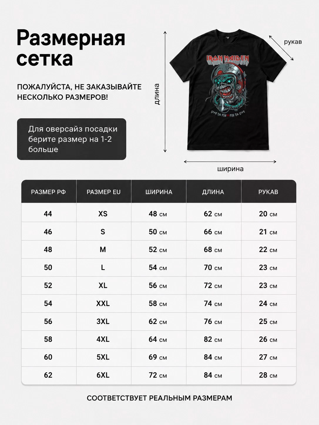 Детали: Футболка Iron Maiden