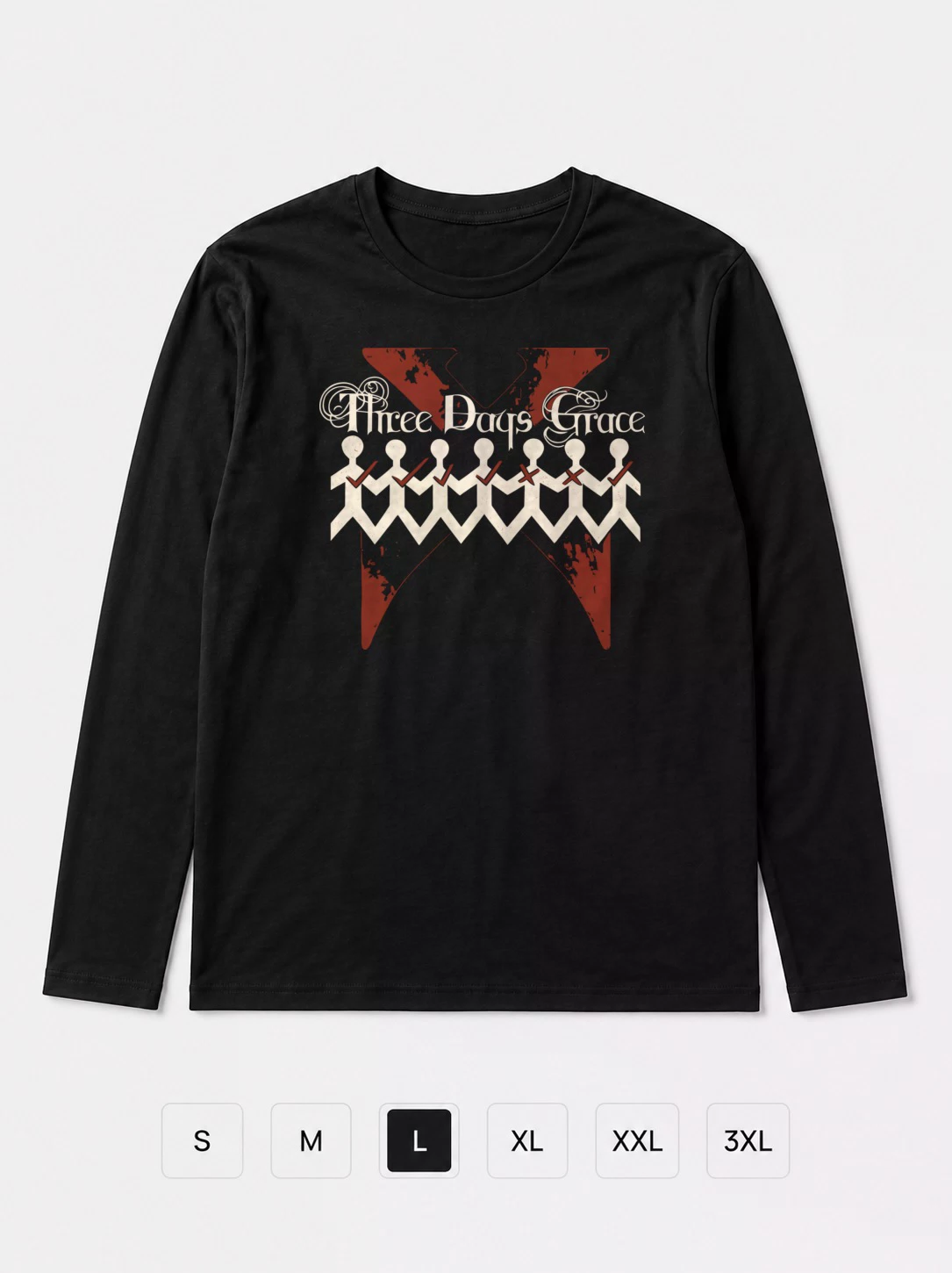 Лонгслив Three Days Grace