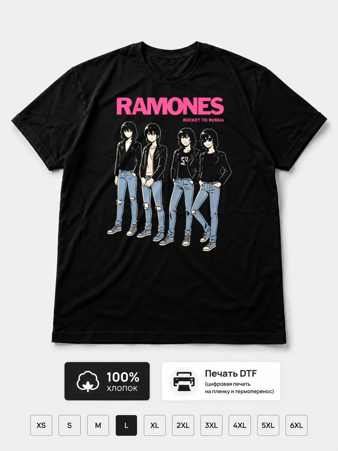 Футболка Ramones прикол