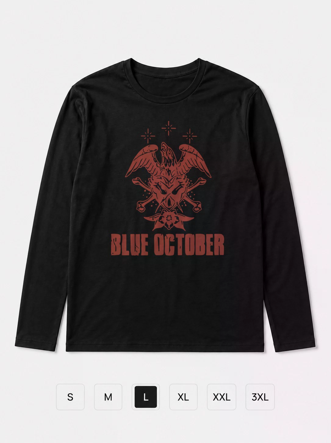Лонгслив Blue october