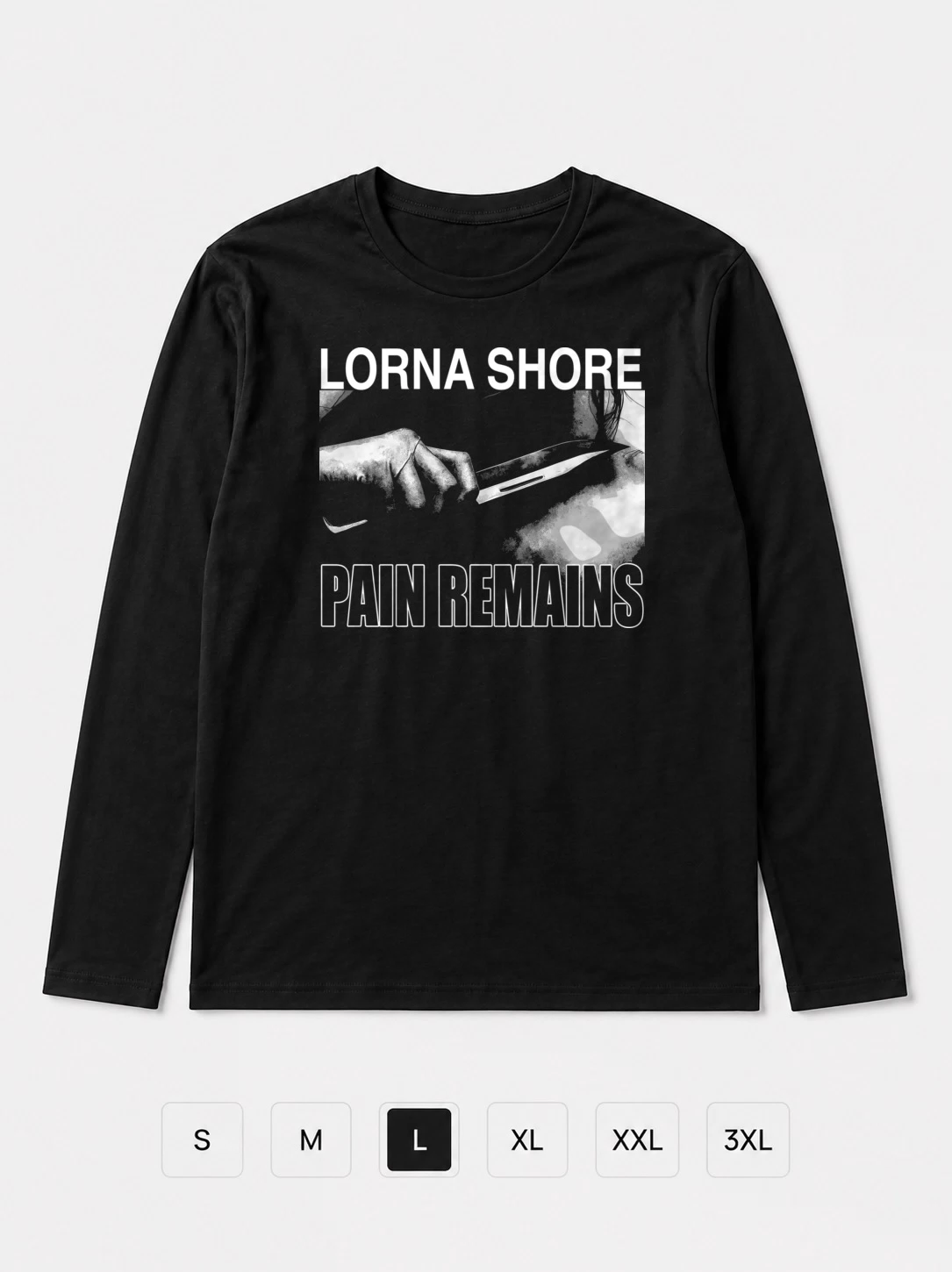Лонгслив Lorna Shore метал