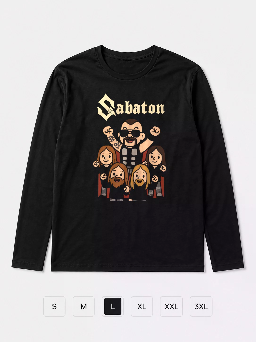 Лонгслив Sabaton прикол