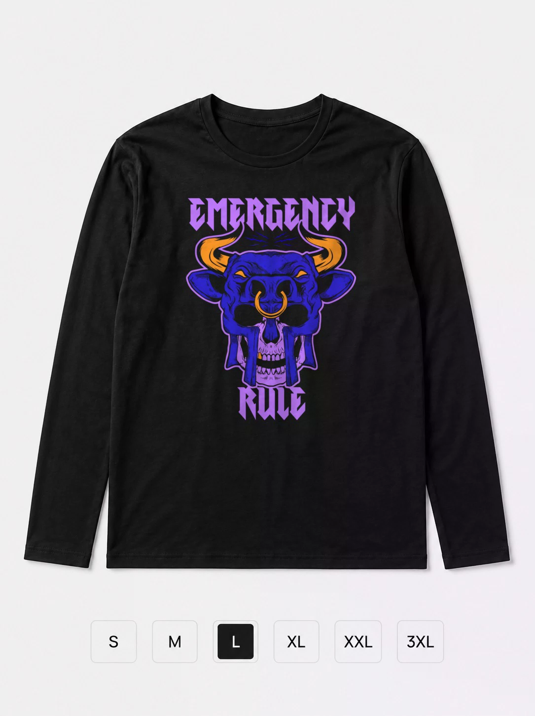 Лонгслив Emergency rule