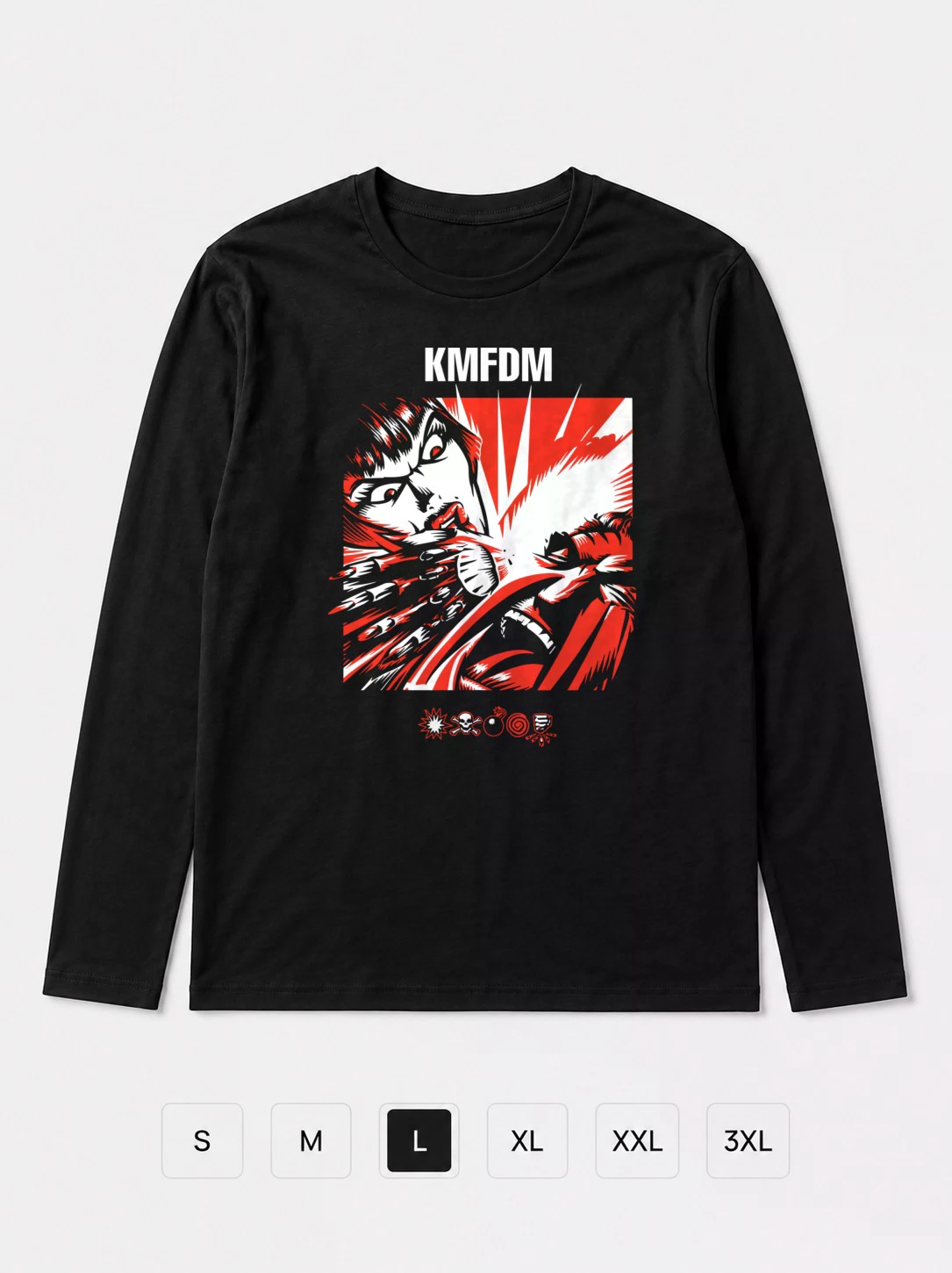 Лонгслив KMFDM