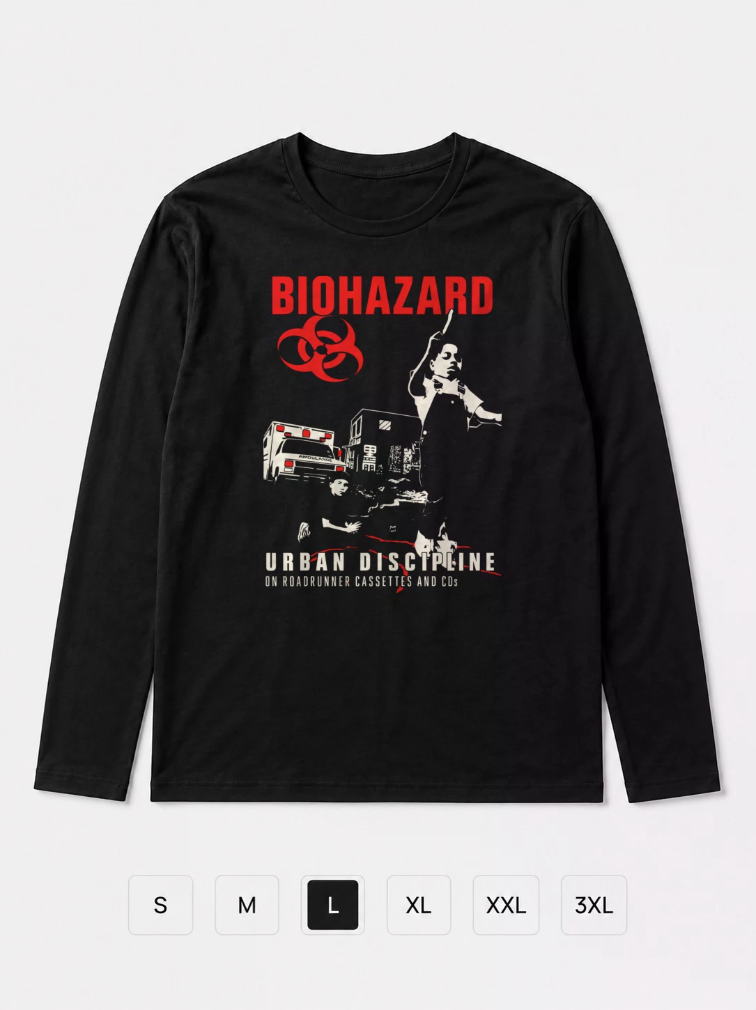 Лонгслив Biohazard