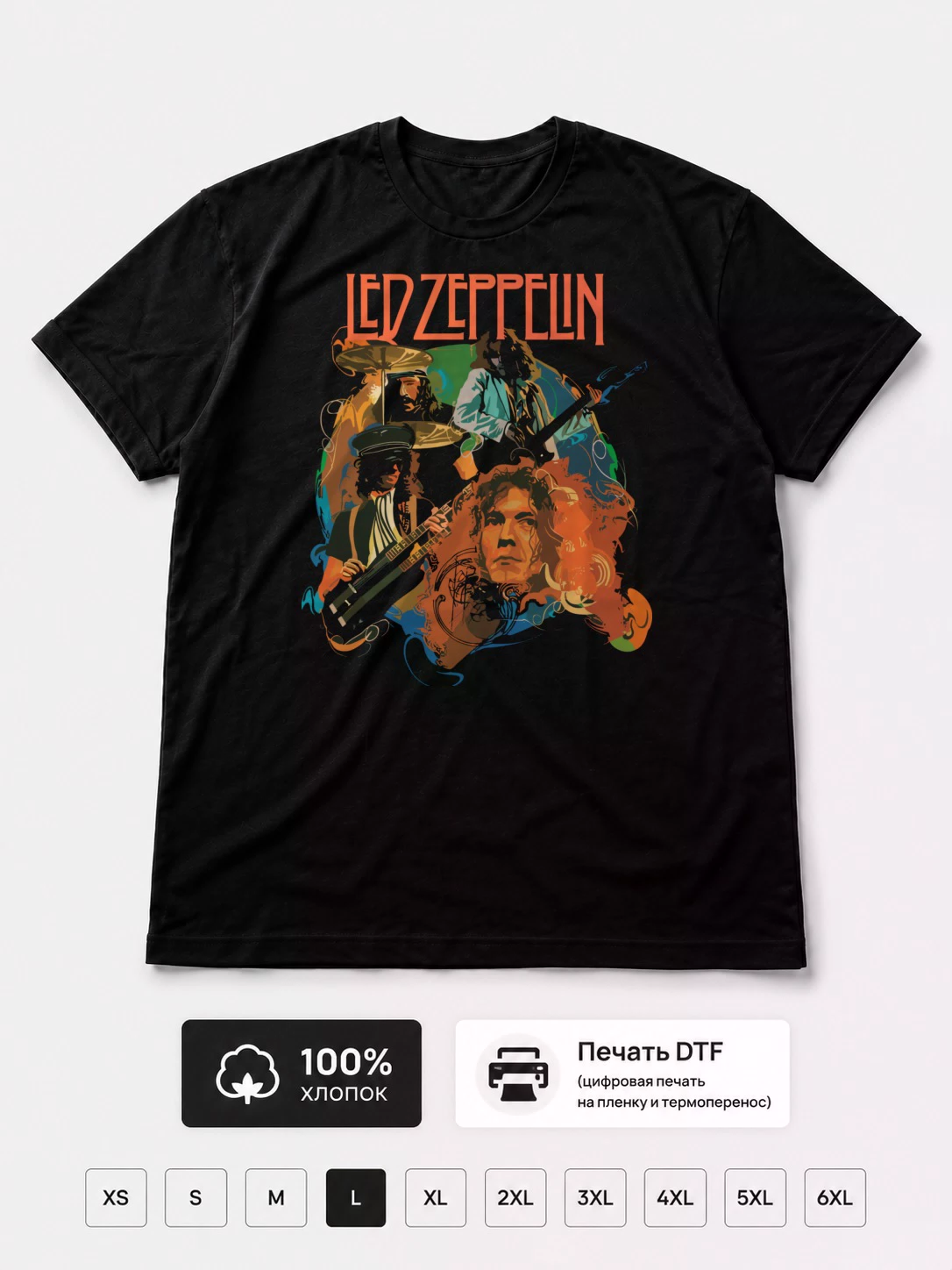 Футболка Led Zeppelin