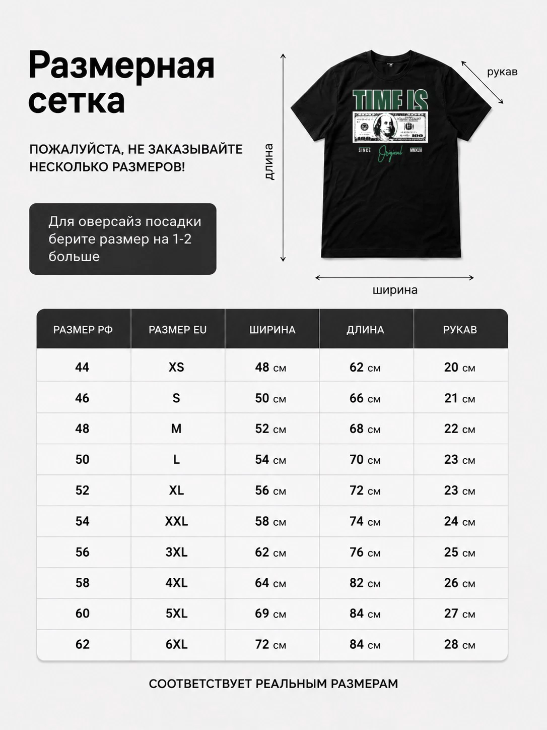 Детали: Футболка Time is Money