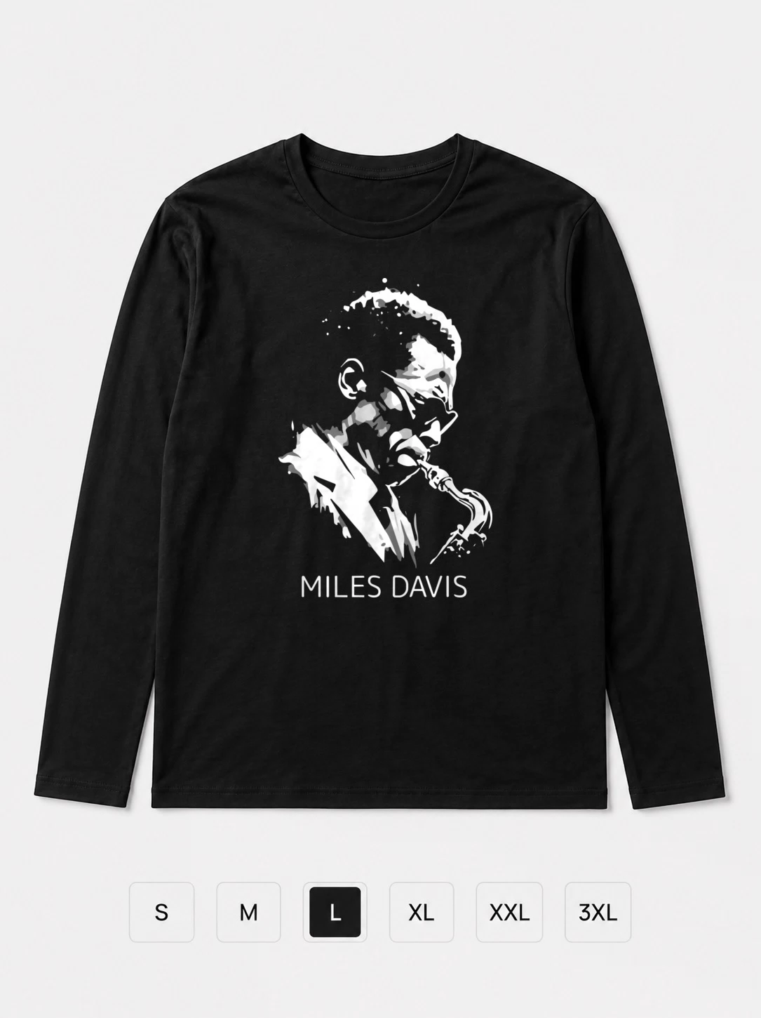 Лонгслив Miles Davis