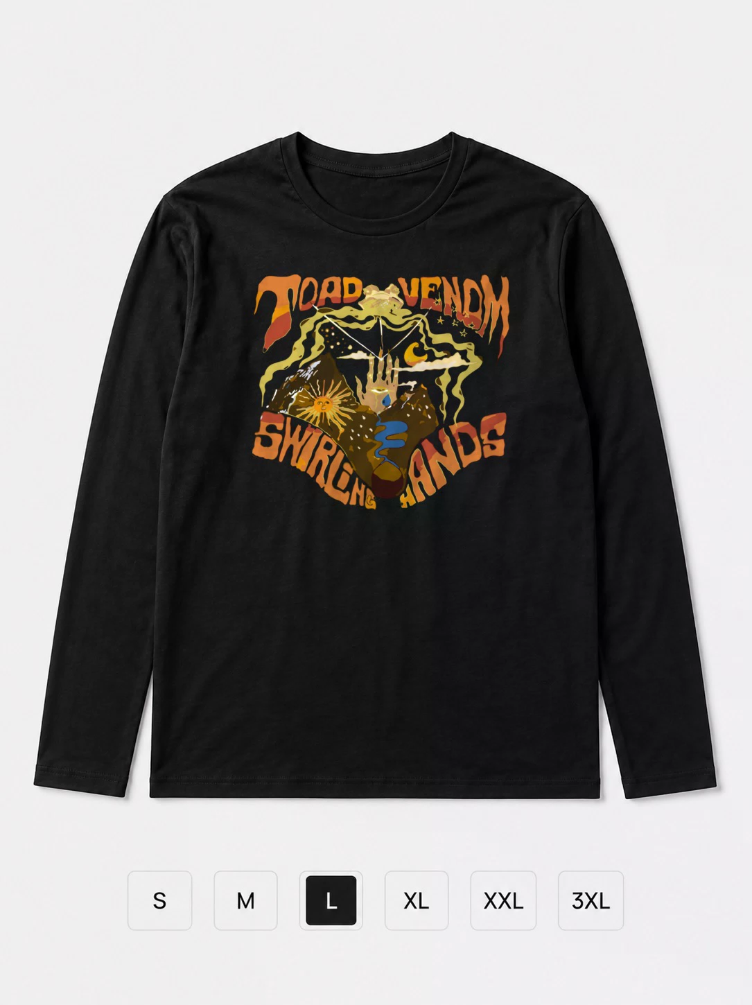 Лонгслив Toad venom