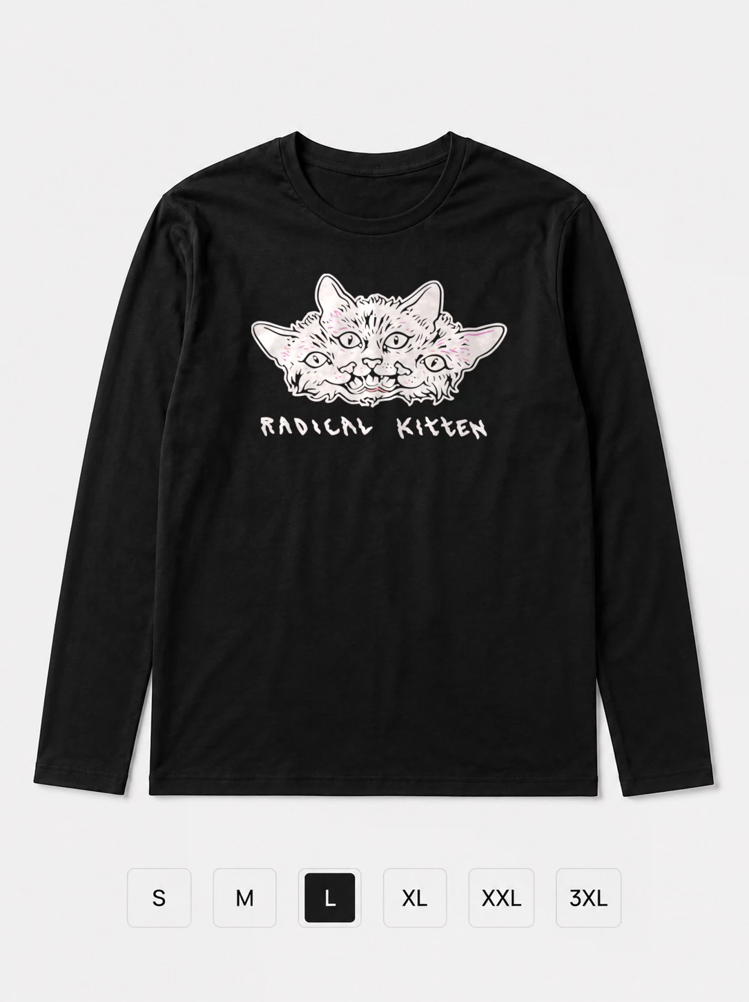 Лонгслив Radical kitten
