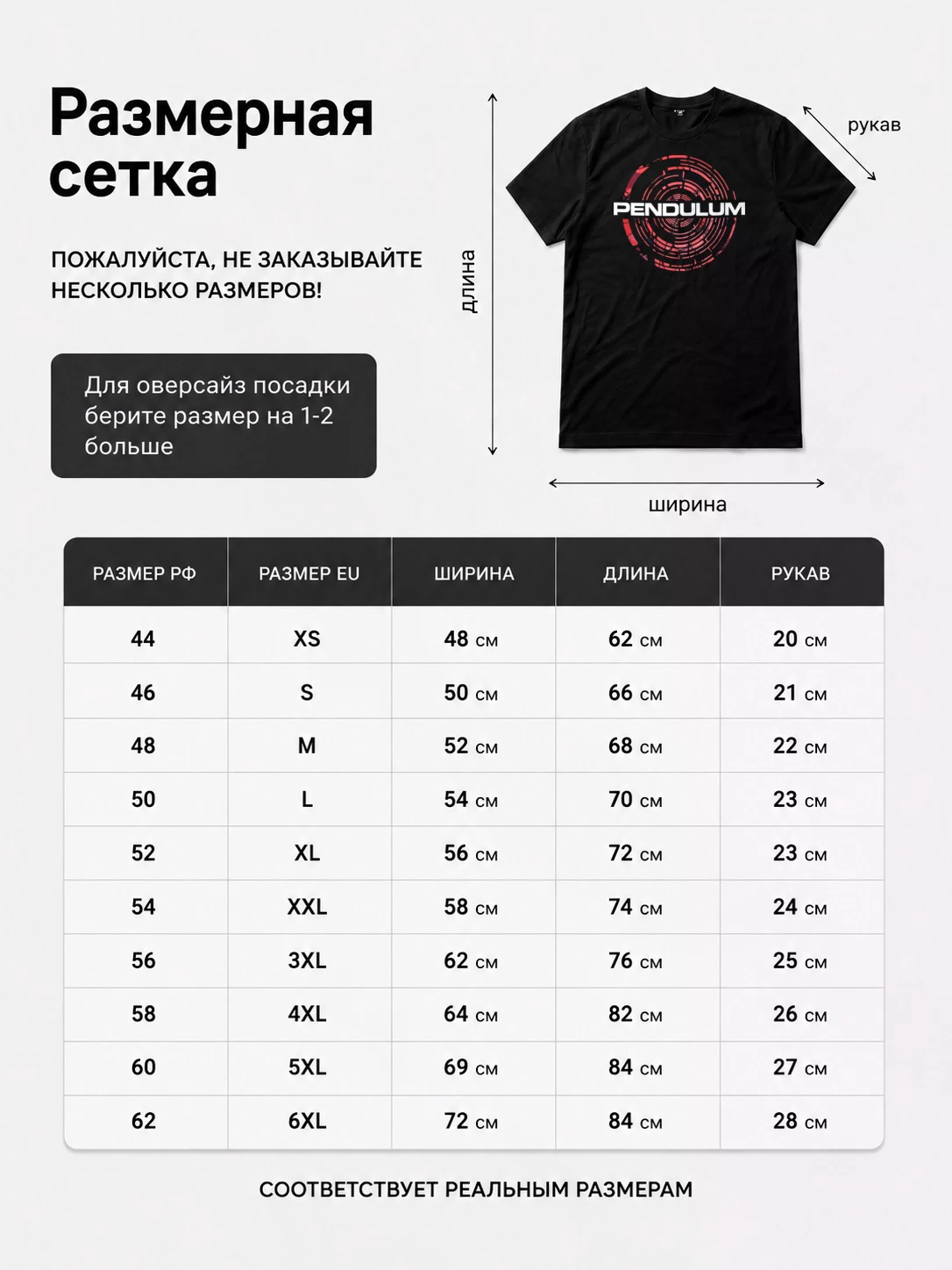 Детали: Футболка Pendulum