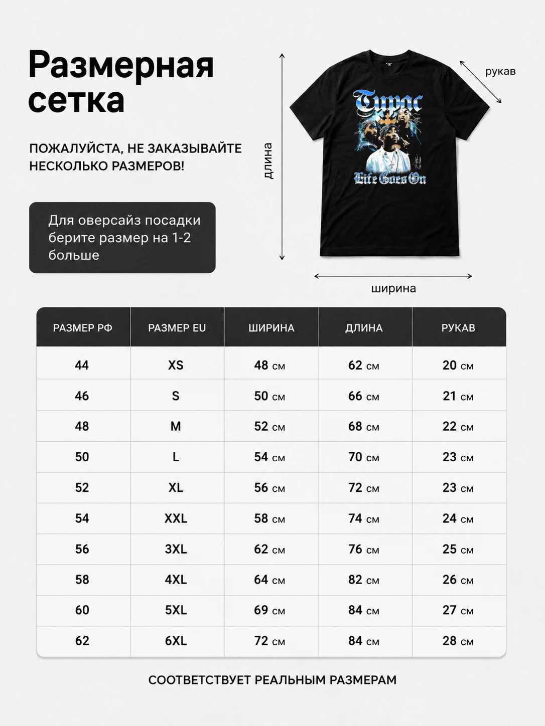 Детали: Футболка 2Pac