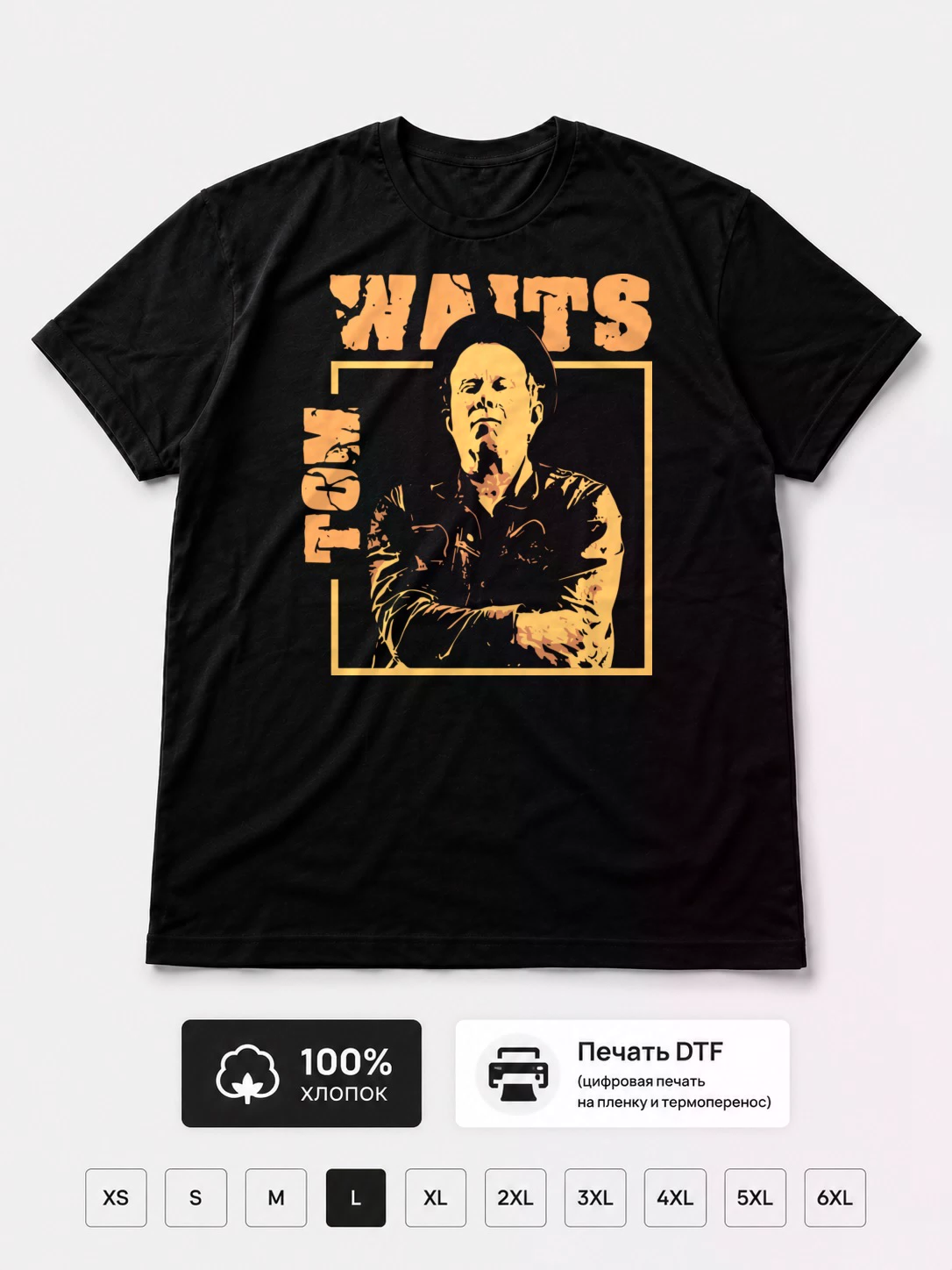 Футболка Tom Waits