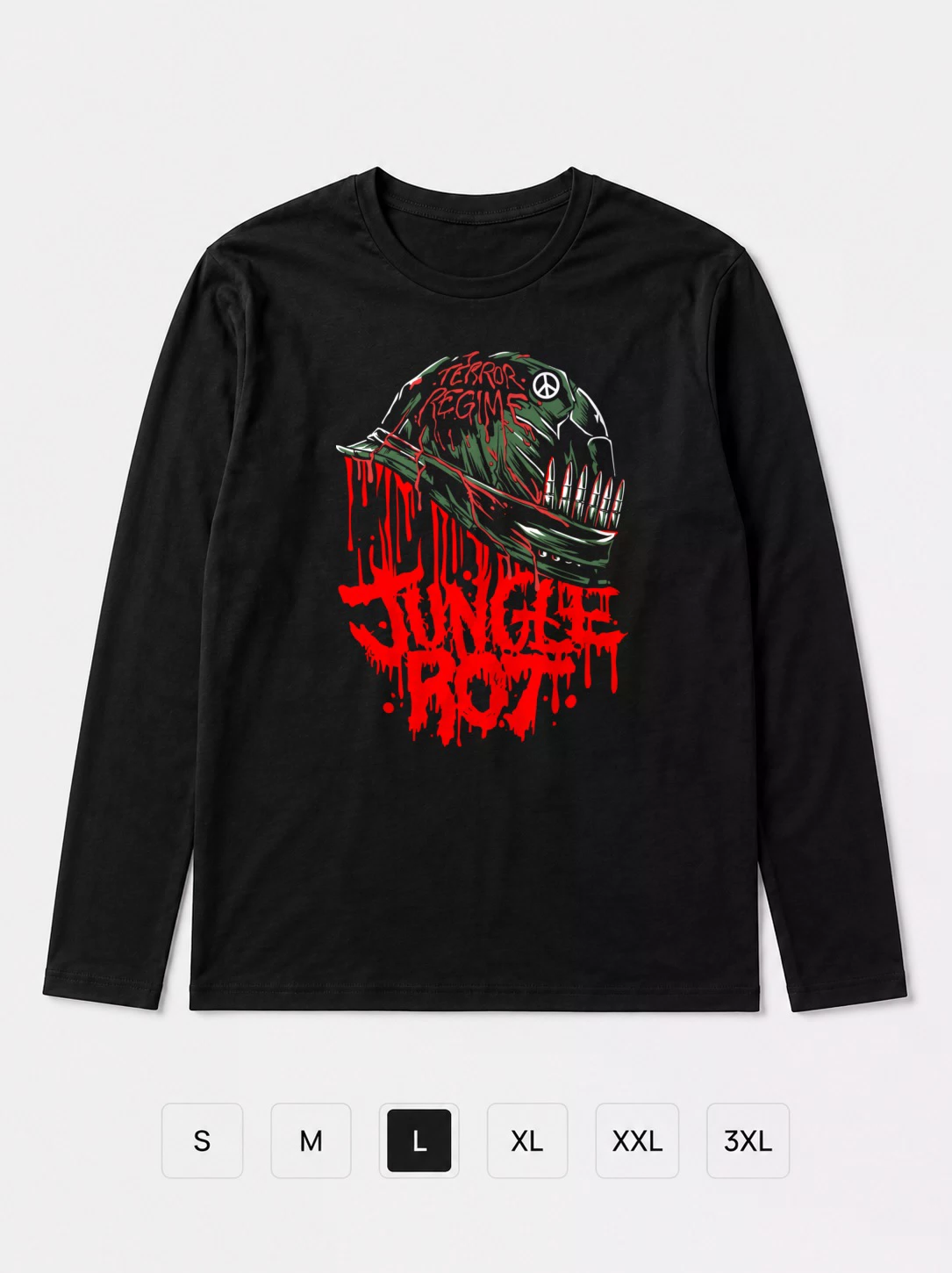 Лонгслив Jungle rot