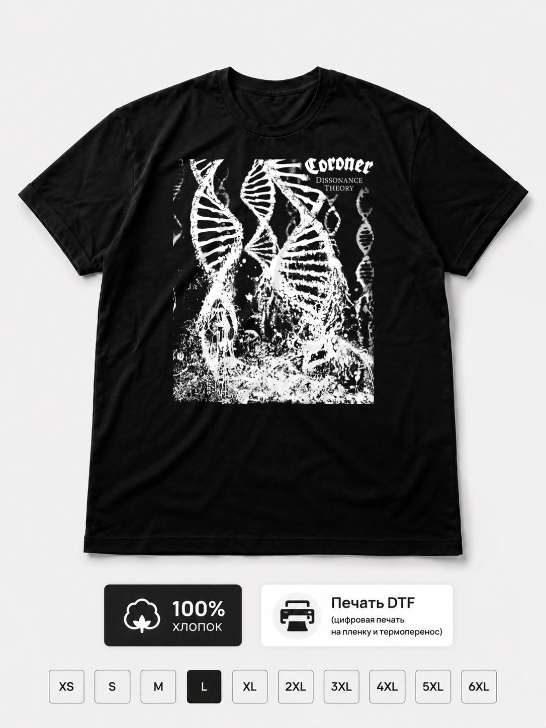 Футболка Coroner