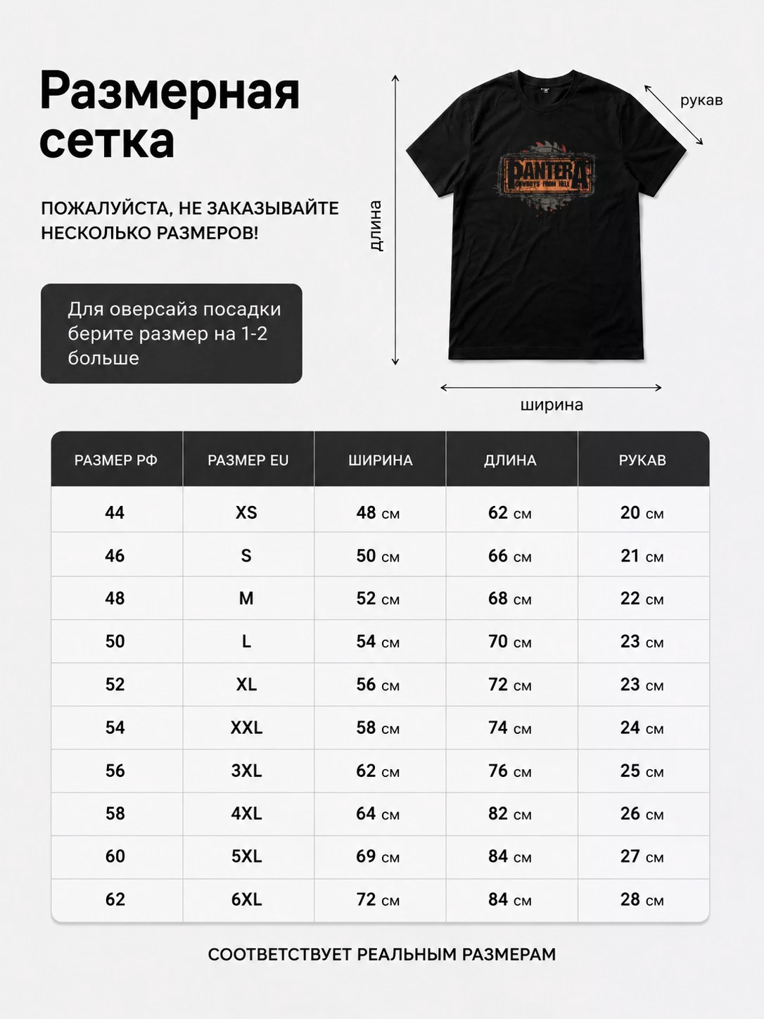Детали: Футболка Pantera