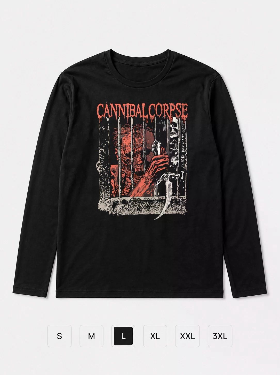 Лонгслив Cannibal Corpse