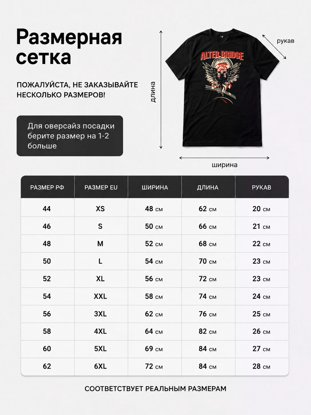 Детали: Футболка Alter Bridge