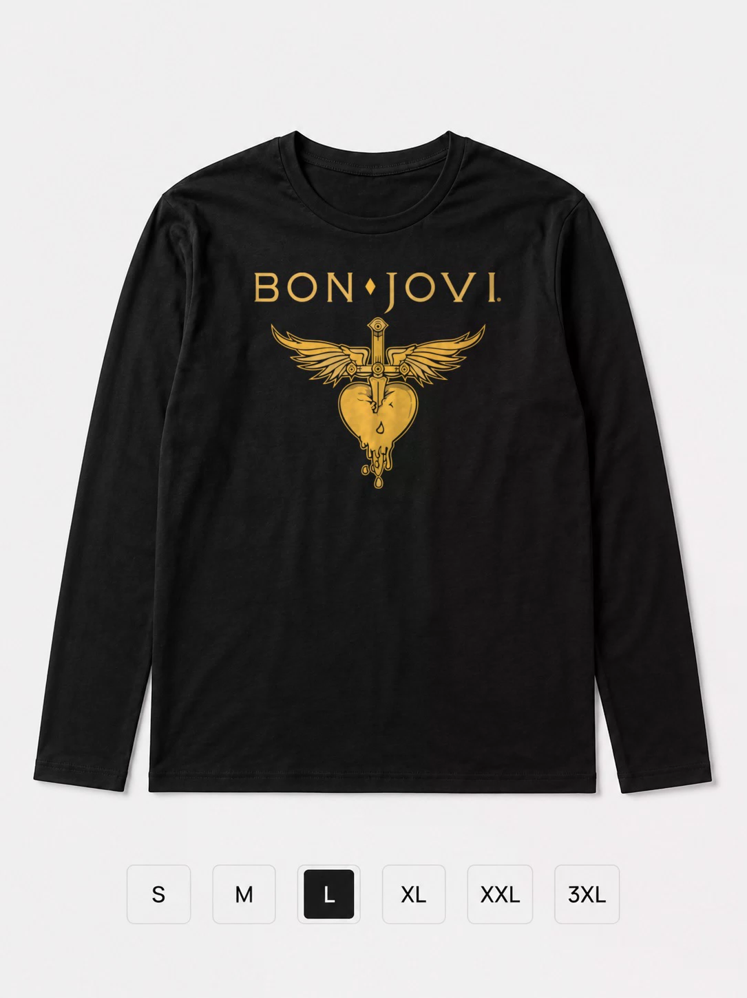 Лонгслив Bon jovi