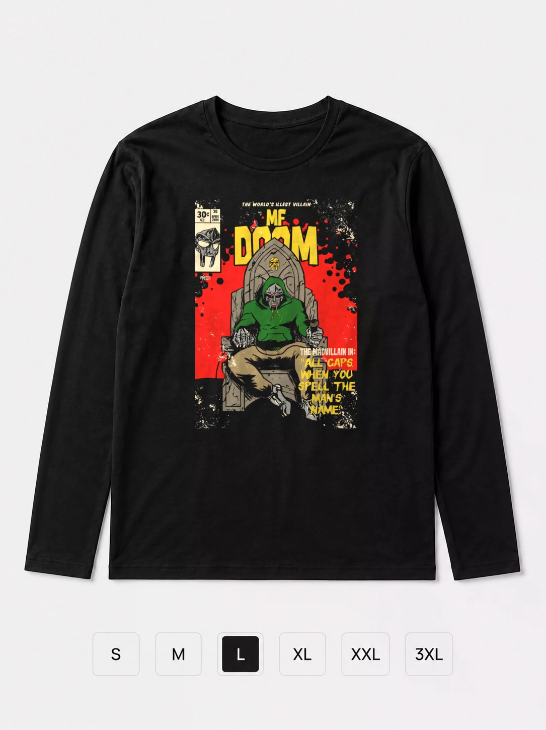 Лонгслив Mf Doom