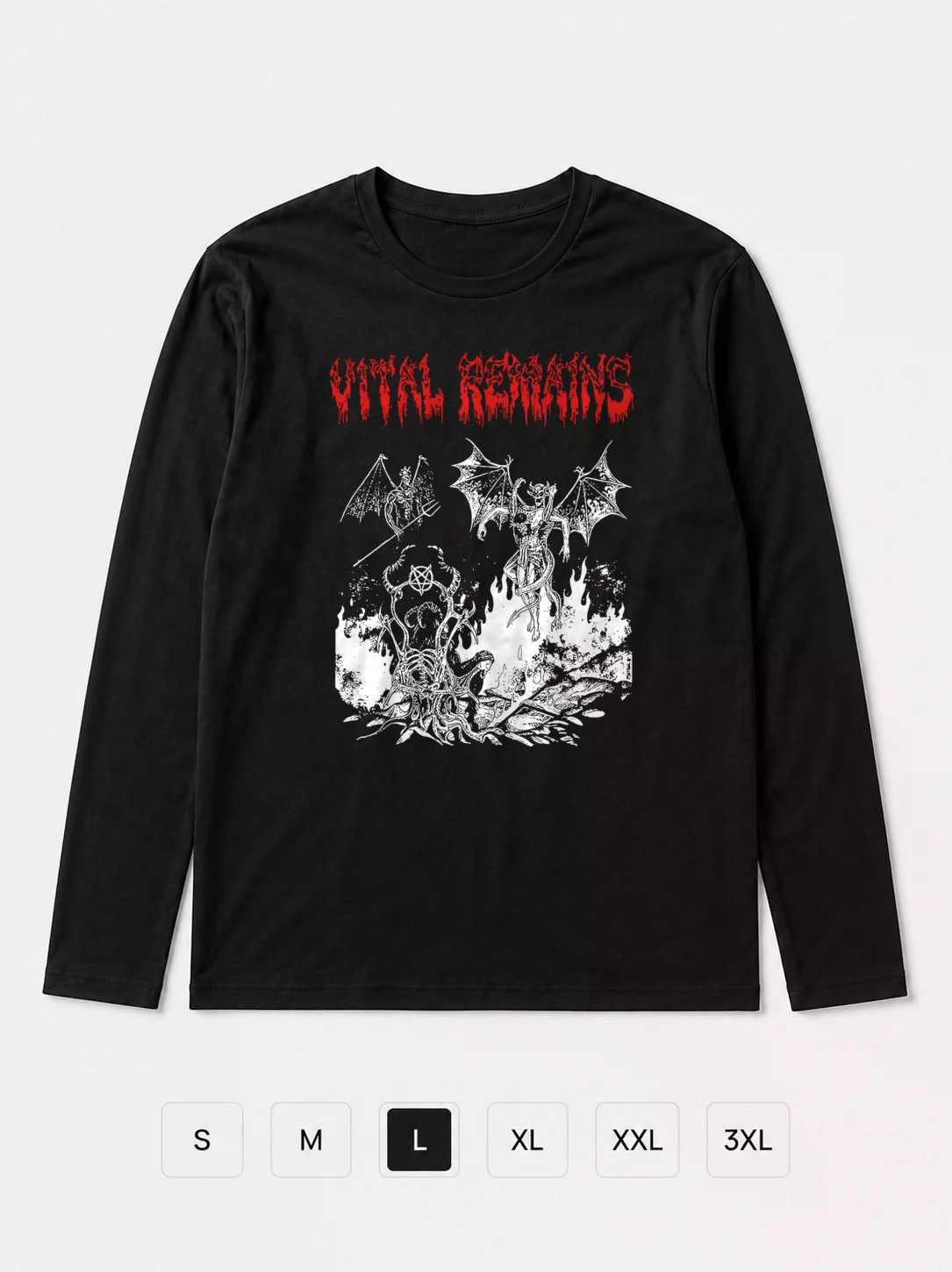 Лонгслив Vital remains