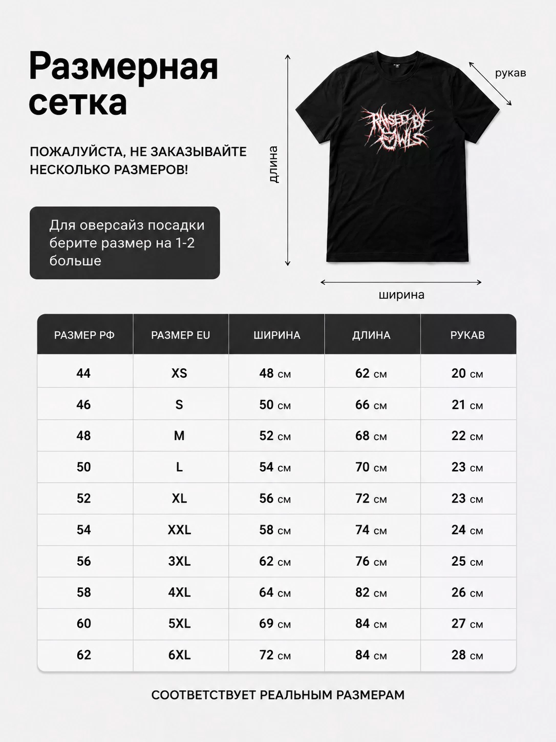 Детали: Футболка Raised by owls