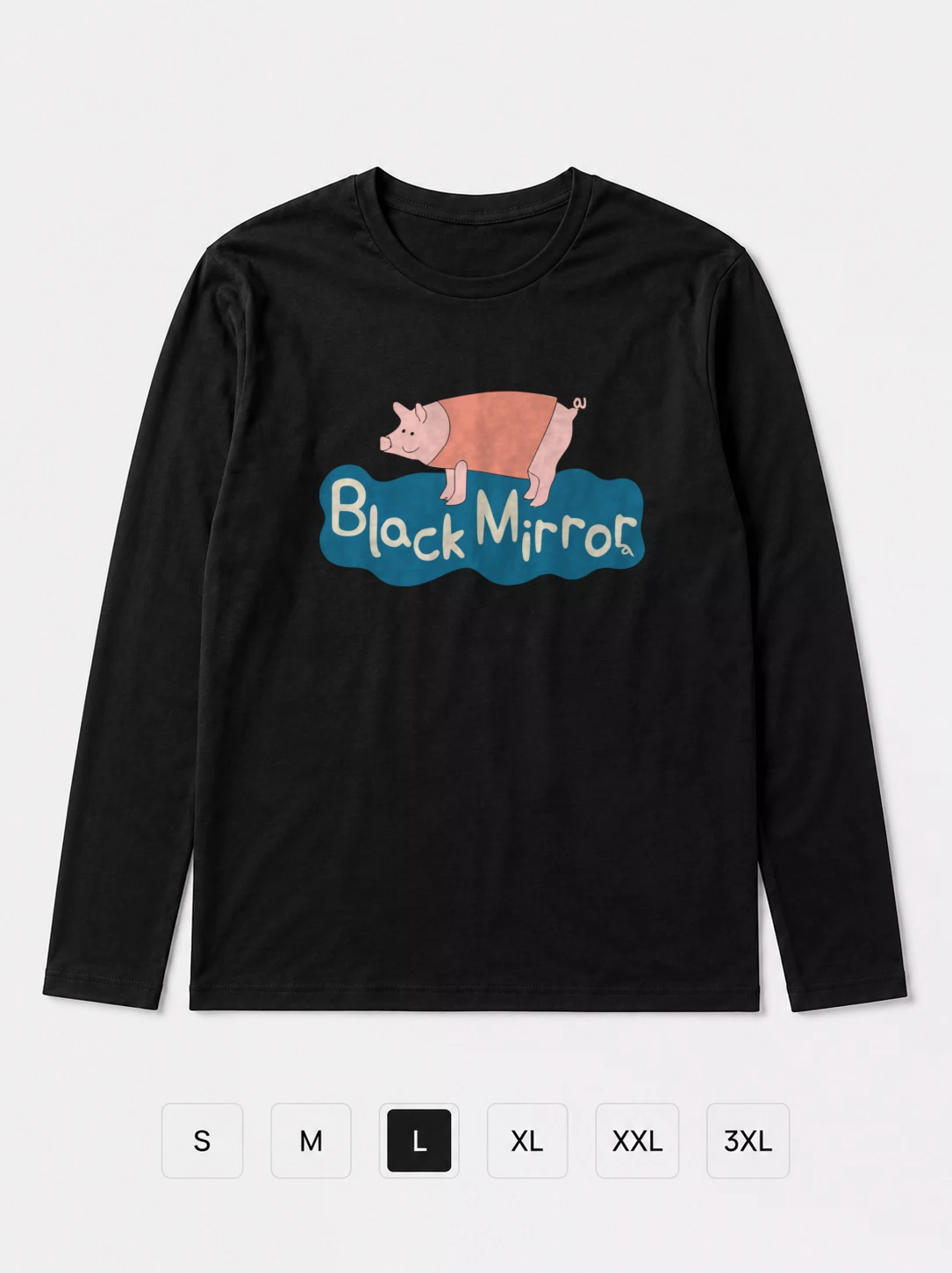 Лонгслив Black Mirror Черное зеркало