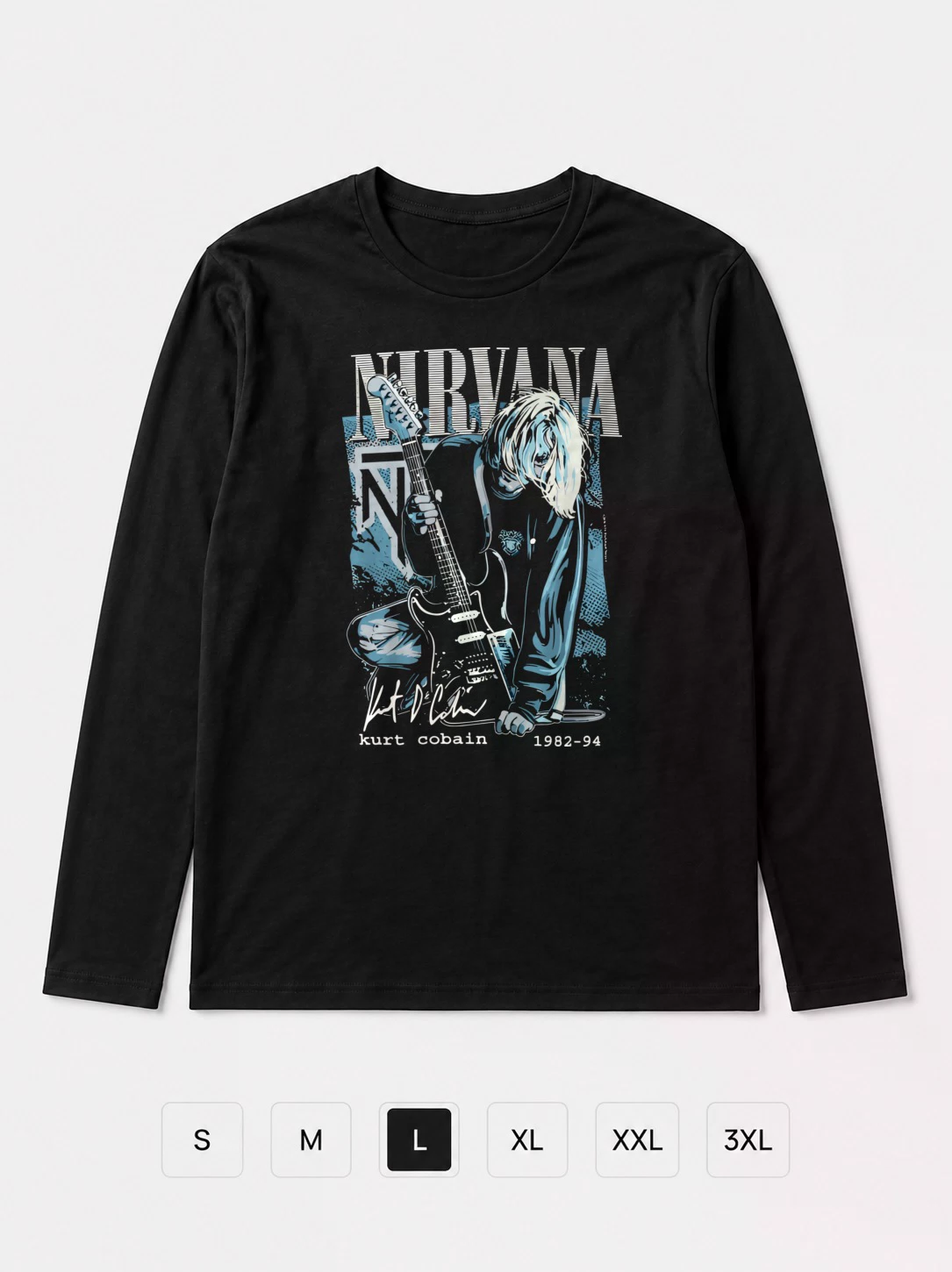 Лонгслив Nirvana