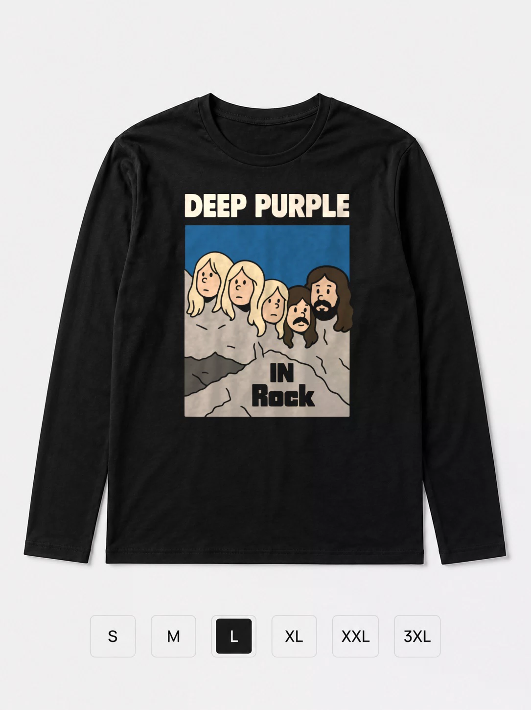 Лонгслив Deep Purple прикол