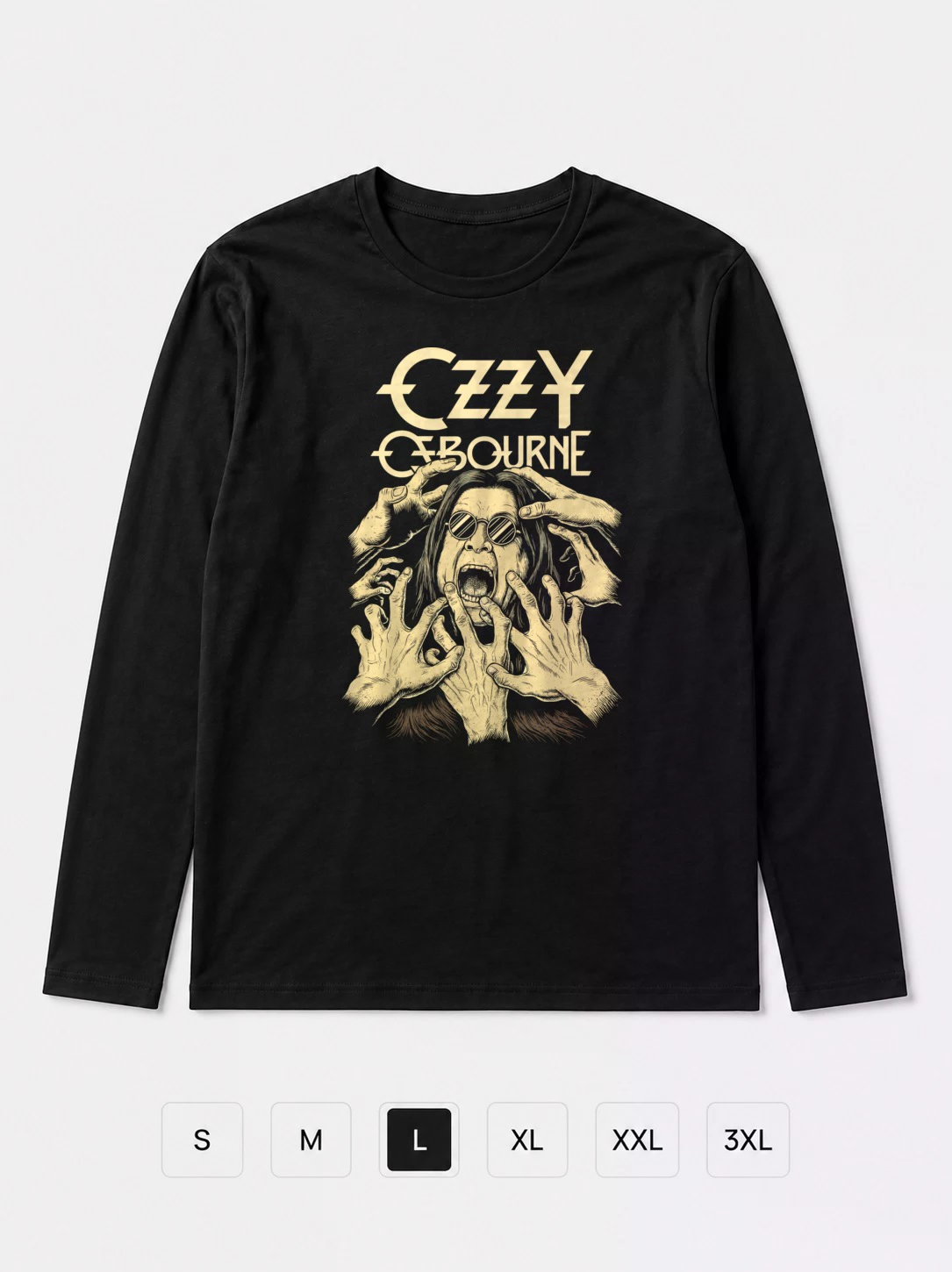 Лонгслив Ozzy Osbourne Fan Art