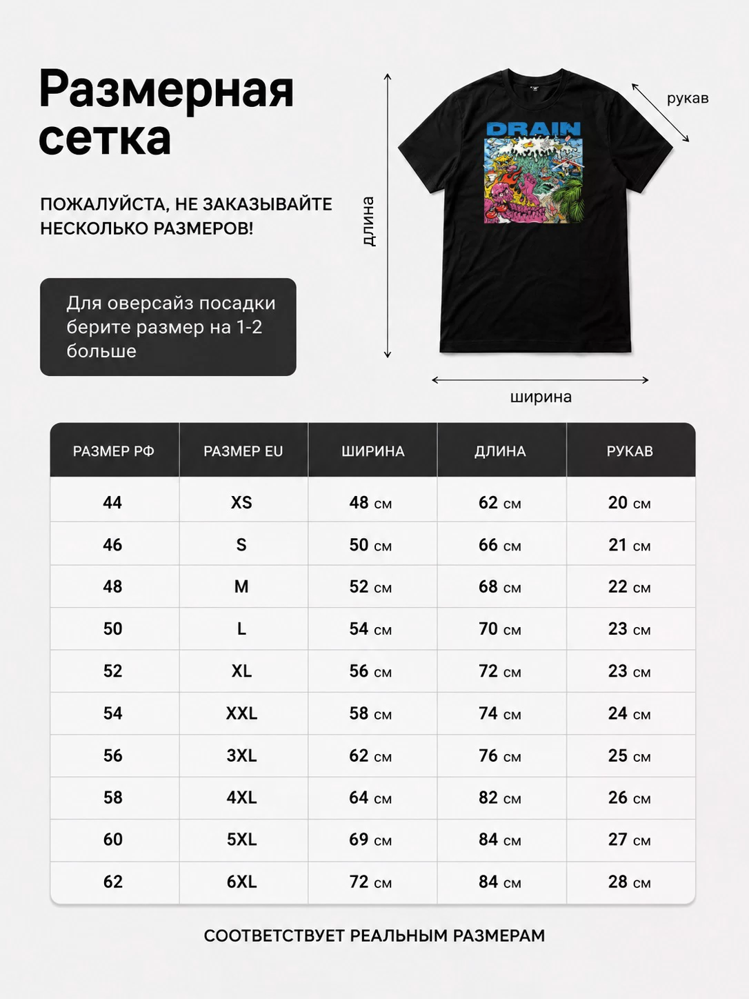 Детали: Футболка Drain