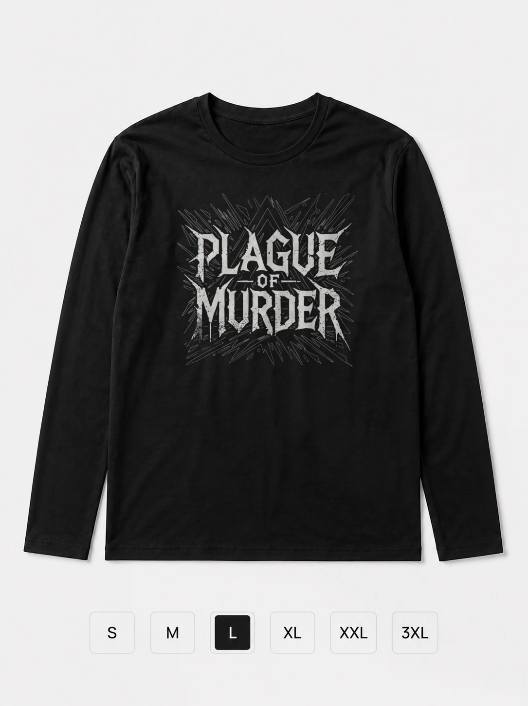 Лонгслив Plague of murder