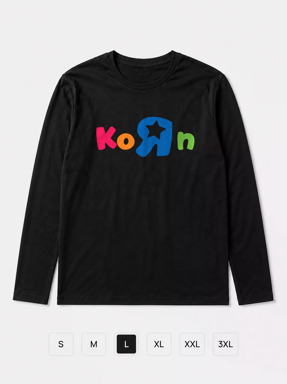 Лонгслив прикол Korn