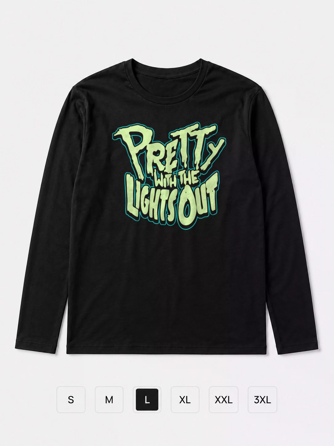 Лонгслив Pretty with the lights out