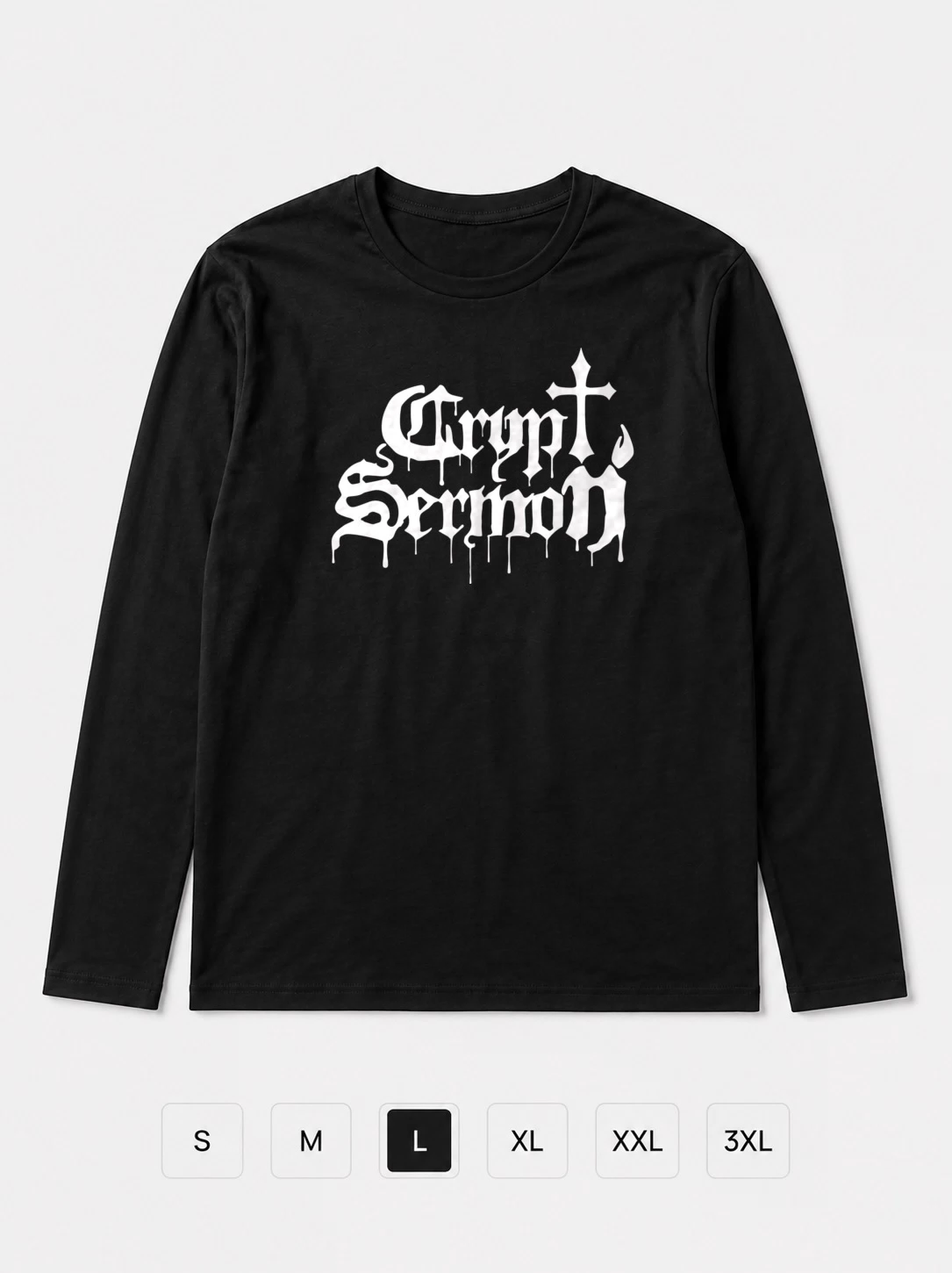 Лонгслив Crypt sermon