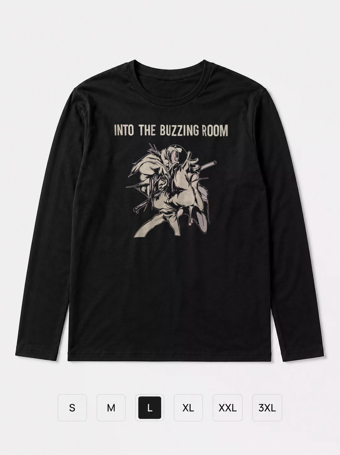 Лонгслив Into the buzzing room