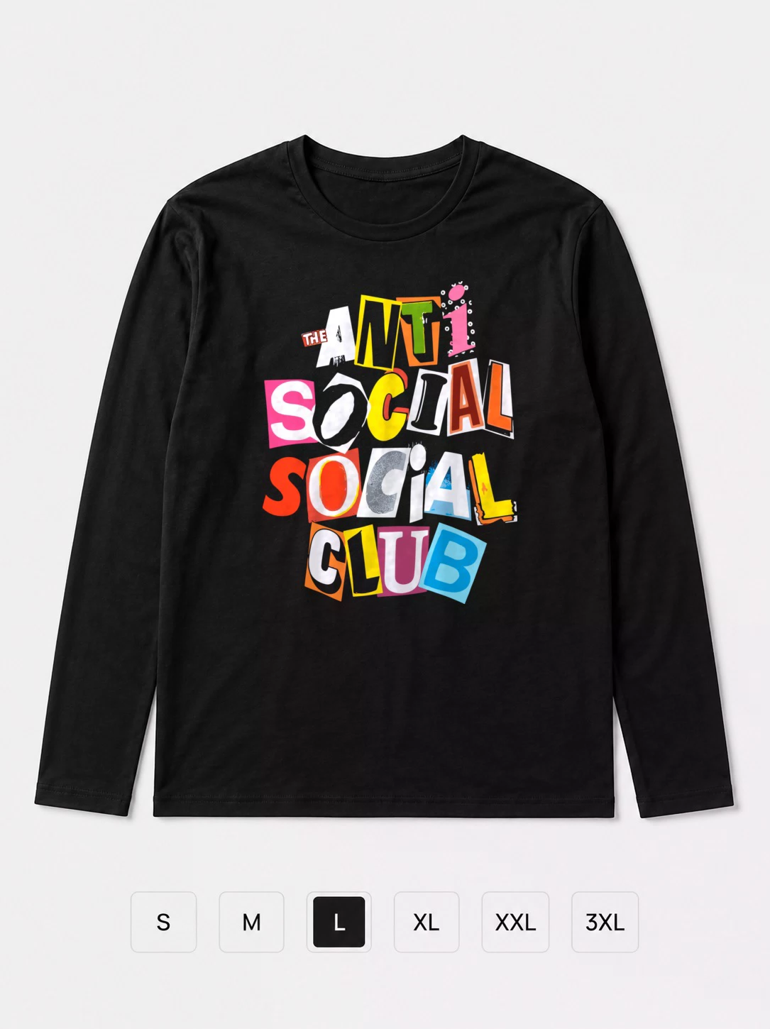 Лонгслив Anti Social Social Club