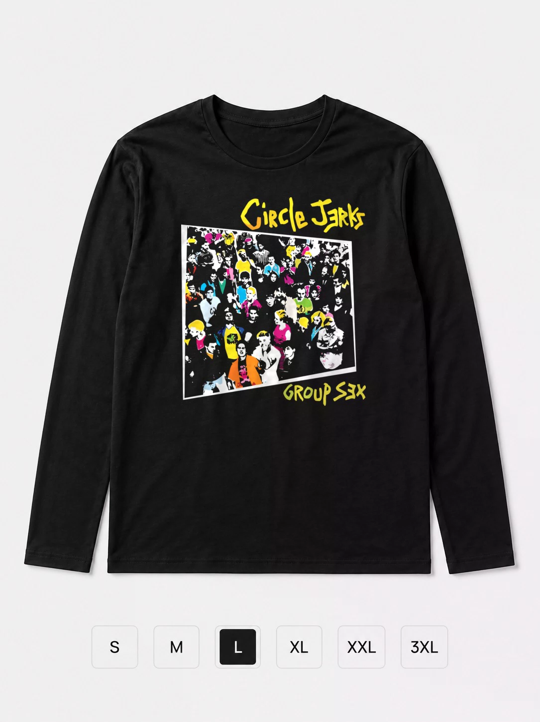 Лонгслив Circle Jerks
