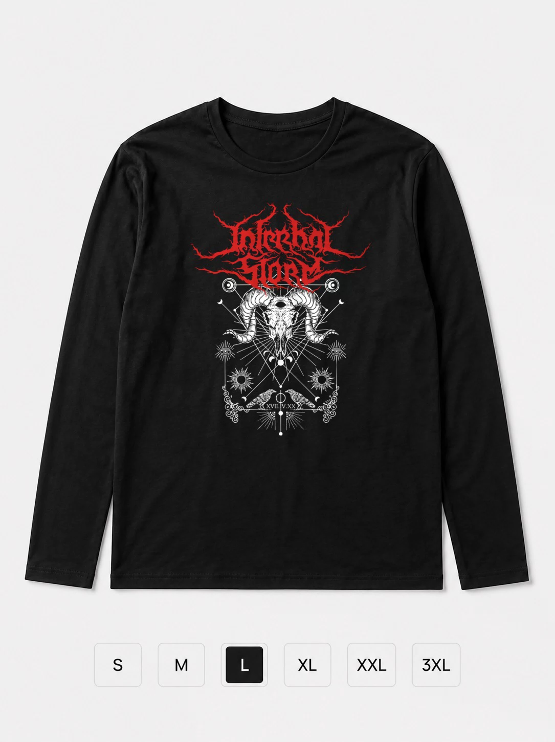 Лонгслив Infernal storm