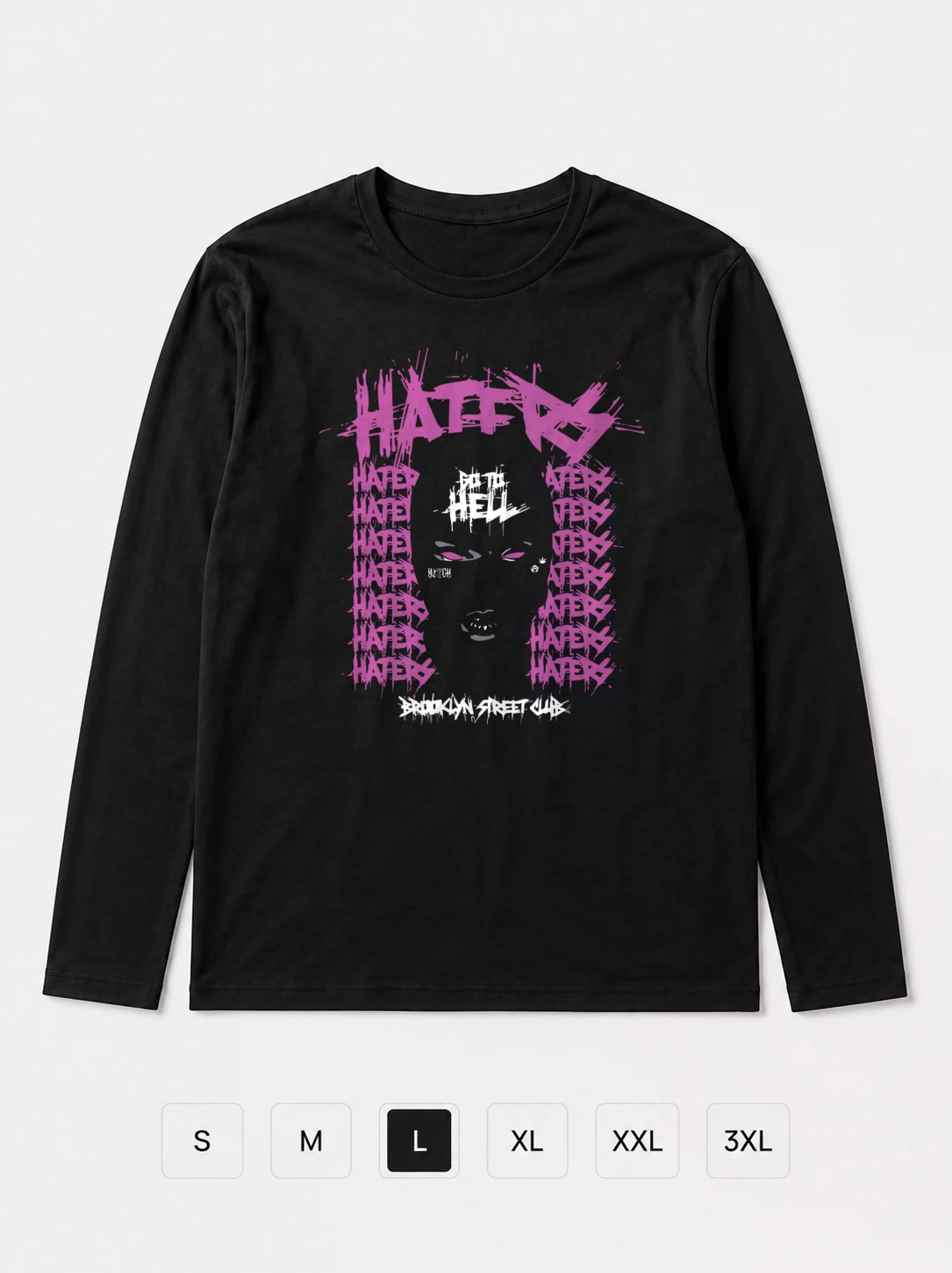 Лонгслив Хэйтеры, Haters