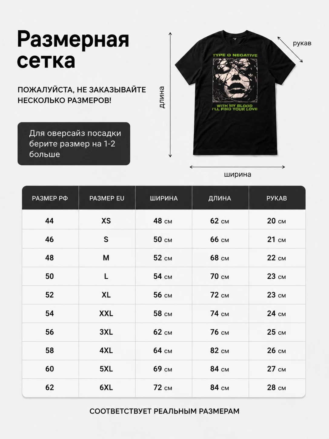 Детали: Футболка Type o negative
